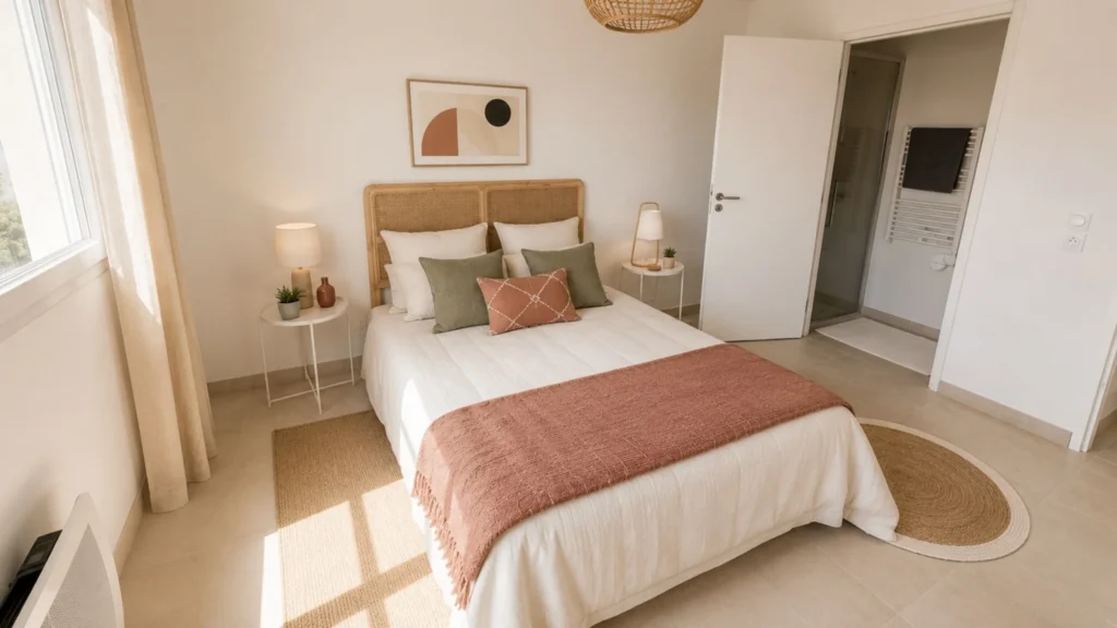 Autre chambre de l’appartement à Montpellier
